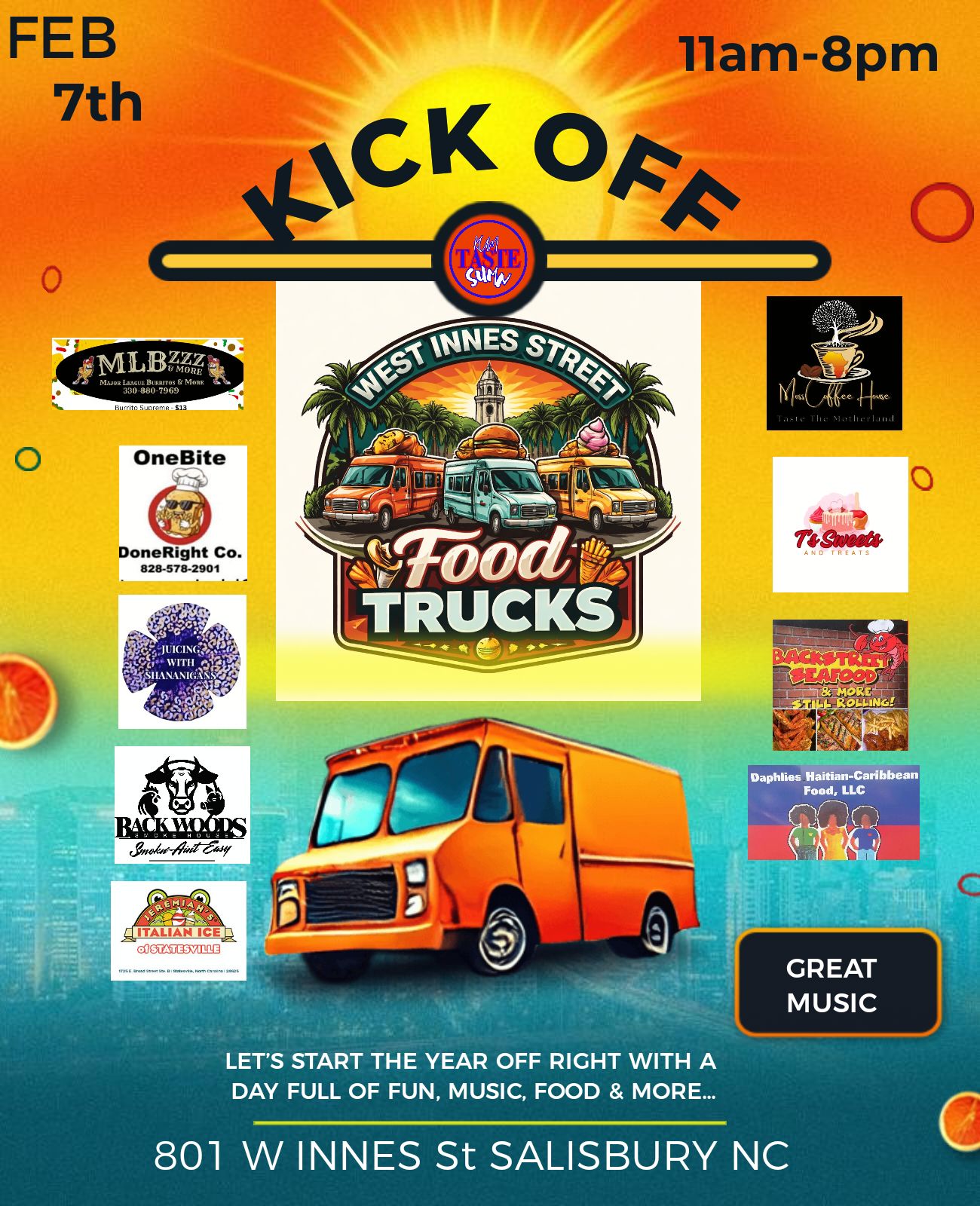 Food Truck on W INNES ST